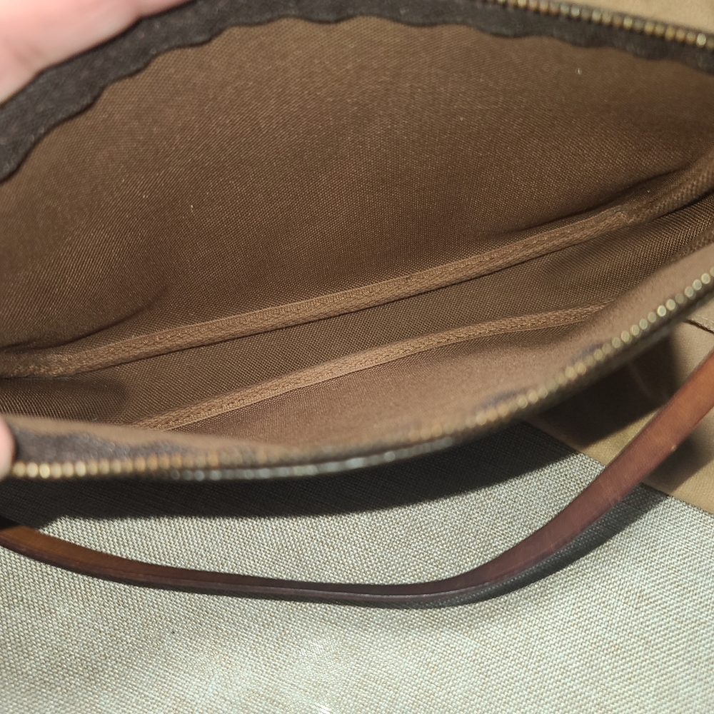Louis Vuitton Brown Monogram Clutch - Picture 7 of 10